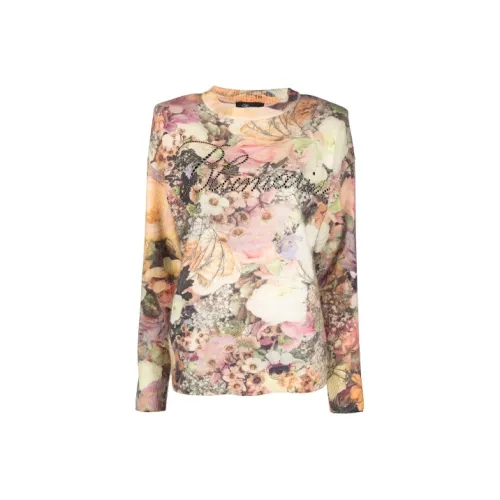 Blumarine FW21 Облегающий свитер женский многоцветный