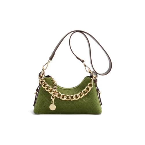 CLEVER KETCH ПУ (полиуретан) Сумка через плечо Стандартная Женская Зеленая