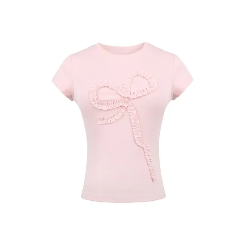 PEASLUNA Летняя Регулярная Рубашка T Женская