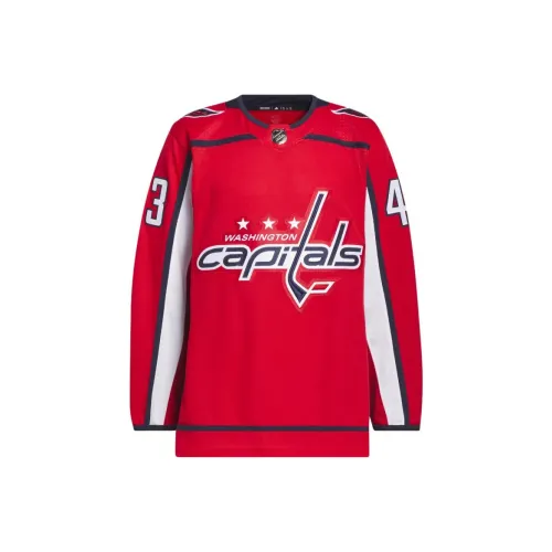 Adidas Capitals Wilson Дом Аутентичный Джерси Спортивный Мужской Красный