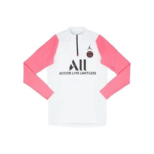Jordan Paris Saint Germain Футбол Джерси 20 21 Сезон PARIS SAINT GERMAIN Мужской Белый