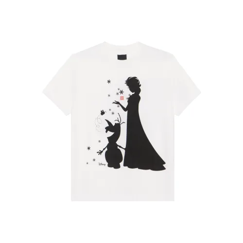 Givenchy x Disney T-рубашка Женская Белая