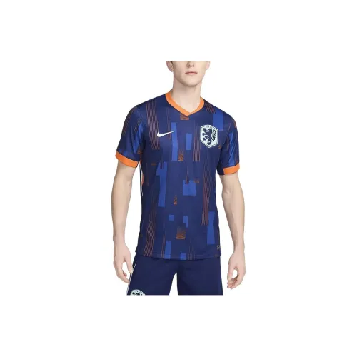 Nike Темно-синий Мужской Футбольный Джерси