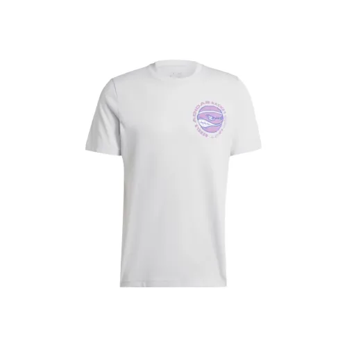 Adidas Racket Sport Rebels Graphic T Рубашка Теннис Топ Мужской Dash Серый