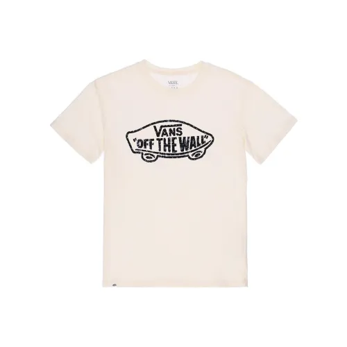 Vans Комплект с короткими рукавами T-Shirt Женский Экрю