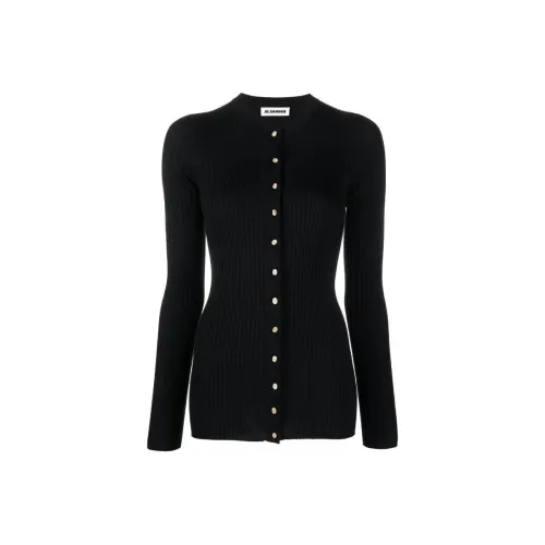 JIL SANDER Черные Женские Свитеры
