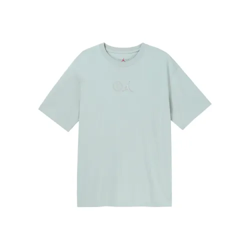 Jordan x Bephies Beauty Supply Комплект с рукавом T-рубашка Женская Светло-синяя