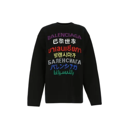 BALENCIAGA Черные Женские Свитеры