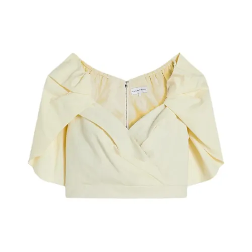 SCANLAN THEODORE Итальянский Плащ Рукав Топ КРАП ТОП Женский КРЕМОВЫЙ Крем