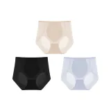 Кожа + Черный + Светло-синий