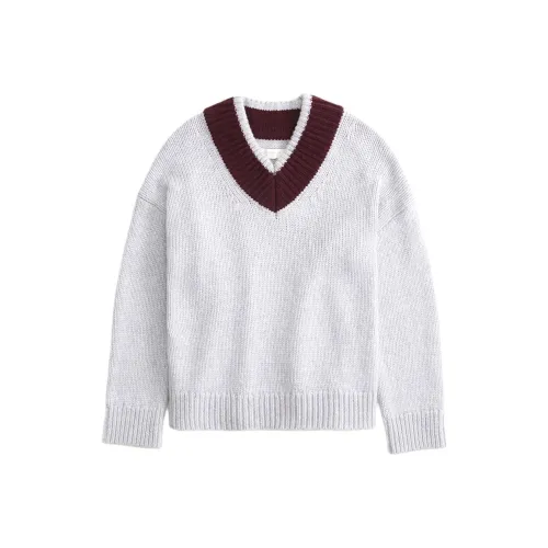 Abercrombie＆Fitch Свитер Женский Светло-Серый