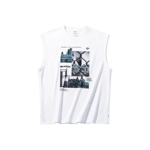 ANTA Basketball Collection Баскетбольная коллекция Джерси Мужской Чисто белый