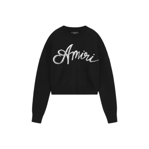 AMIRI FW24 Свитер Женский Черный