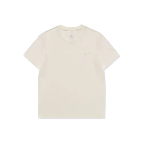 Erke ZONGXUNXILIE Бег T Рубашка Женские DS Сырный белый