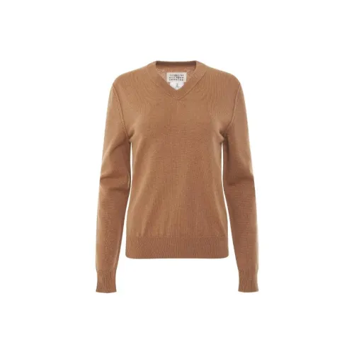 Maison Margiela Хаки Женские Свитеры