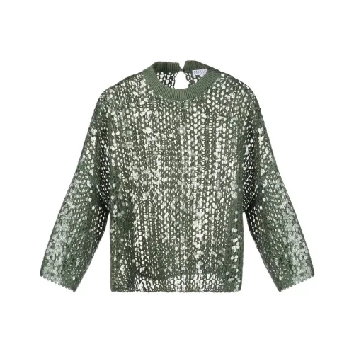 BRUNELLO CUCINELLI SS22 Свитер Женский Зеленый