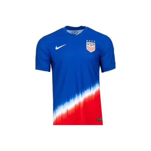 nike USA Soccer Team Olympic Series Dri Fit ADV Футбол Аутентичный Футбол Джерси Мужской Old Королевский