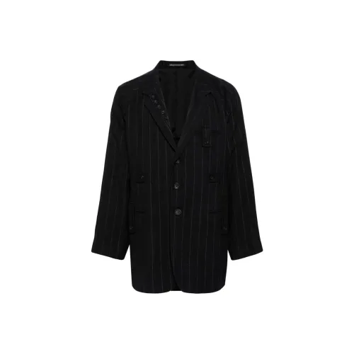 Yohji Yamamoto Pour Homme Черный Мужской Деловой Костюм