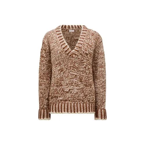 Moncler Бежевые Женские Свитеры