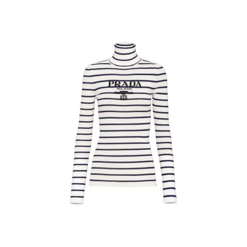 PRADA Белые Женские Свитера