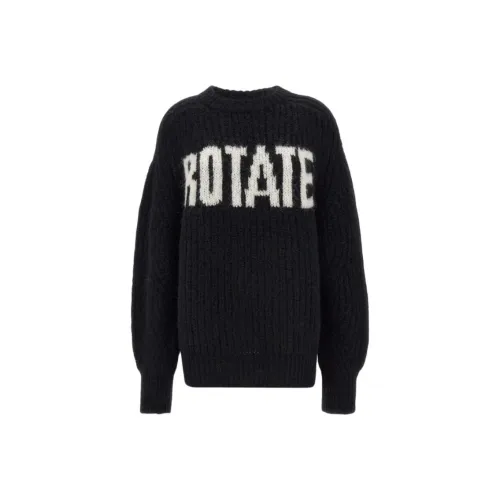 Rotate Черные Женские Свитеры