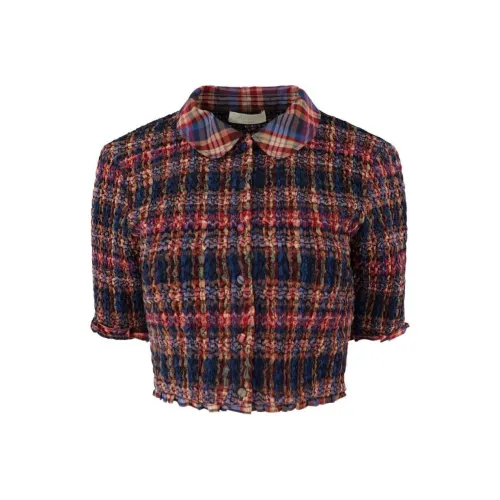 Ulla Johnson CROP TOP Женский Красный