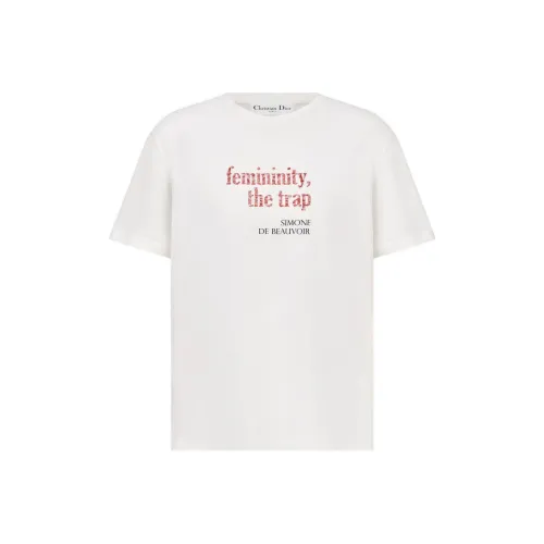 DIOR SS22 T Рубашка Женская Белая