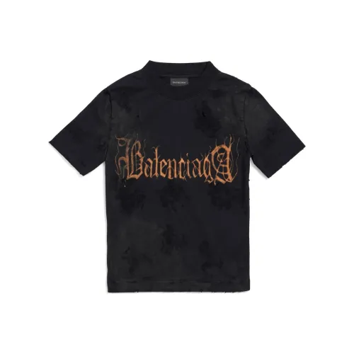 Balenciaga T-Shirt Женская Черная