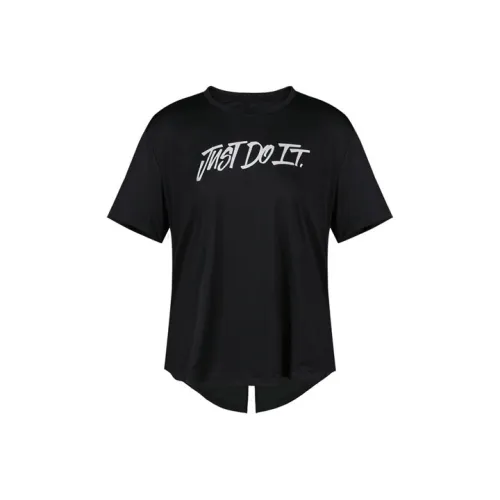 Nike Комплект с короткими рукавами T-рубашка Женская Черный