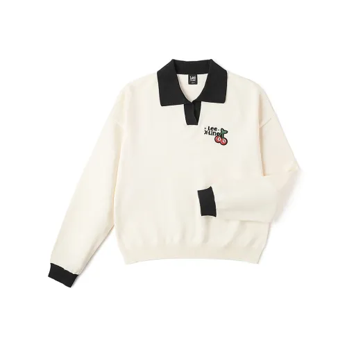 Lee Экрю Женские Свитера