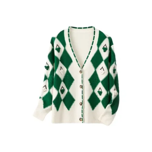 Vidolas Свитер Женский Темно-зеленый