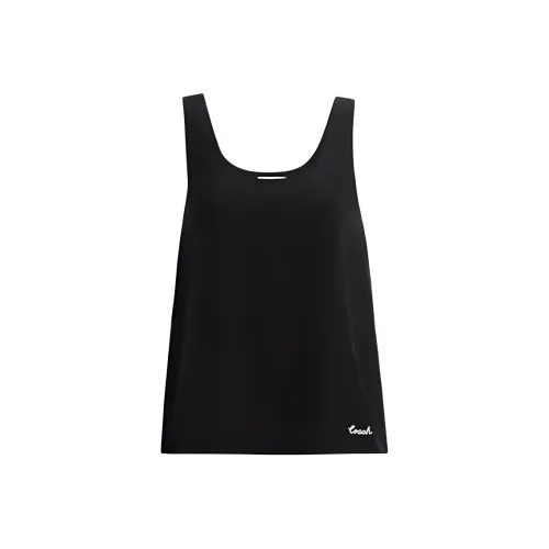 COACH Черные Женские Майки