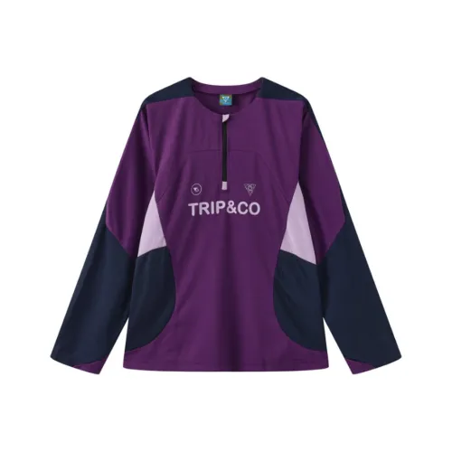 TRIP CO Длинный рукав T-рубашка унисекс