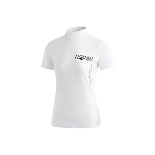 HONMA Женские футболки с коротким рукавом