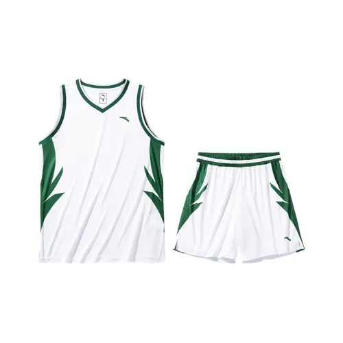 Anta Баскетбольный костюм мужской чисто белый