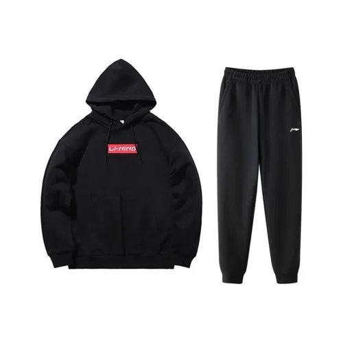 Подкладка Свитшот Комплект Унисекс Черный