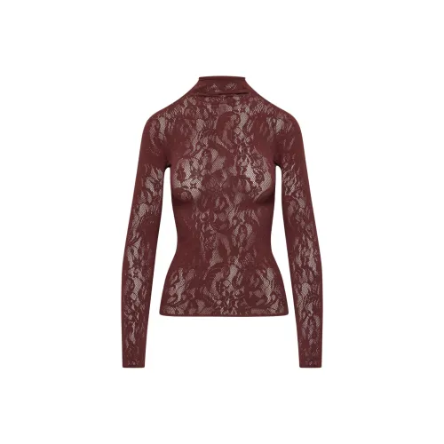 ARITZIA T Рубашка Женская Sumac Бордовый Бордово-красный