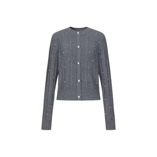 JZ. ANNAKRO Свитер Женский Темно-Серый