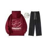 Красный флис с утеплением