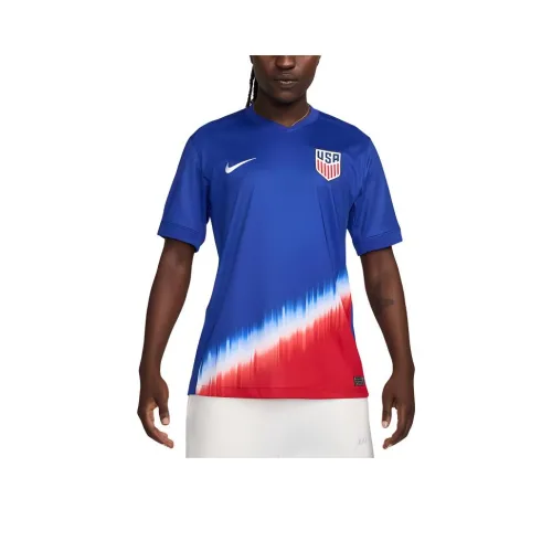 Nike USA Soccer Team Olympic Series Dri FIT Футбол Replica Футбол Джерси Мужской Old Royal