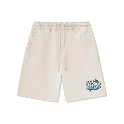 LINING Спортивные шорты унисекс овсяный серый