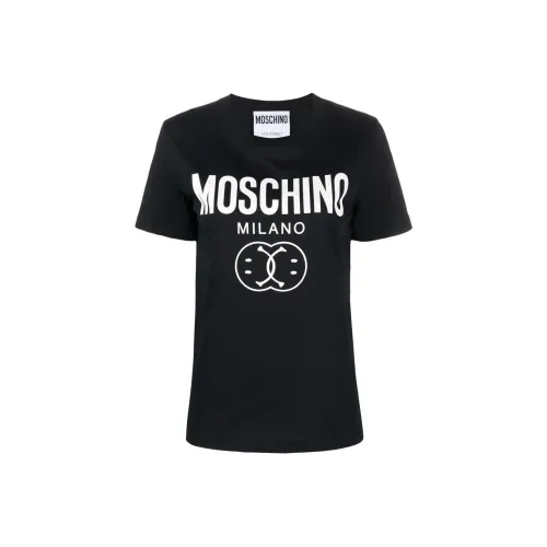 MOSCHINO Черные Женские Футболки