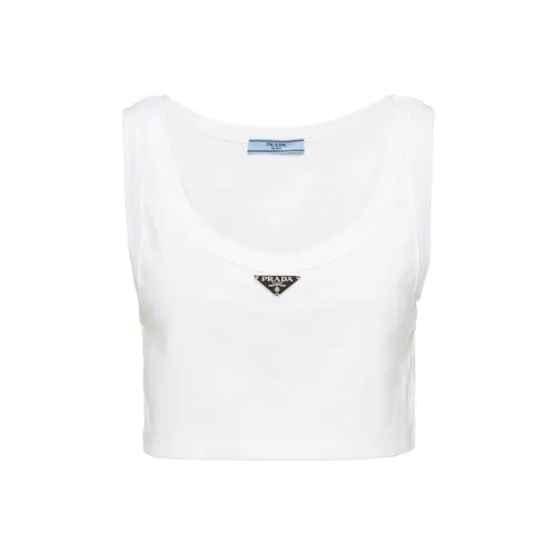 PRADA Белые Женские Футболки