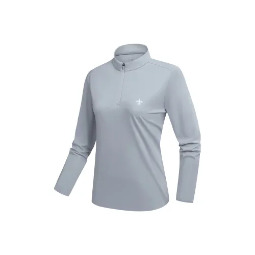 NFL Стандартная футболка женская светло-серого цвета