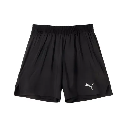 PUMA Мужские спортивные шорты черного цвета