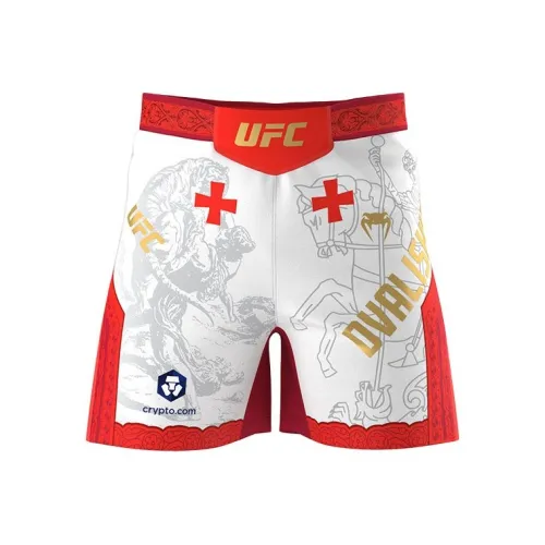 VENUM x UFC Unrivaled Merab Dvalishvili Спортивные шорты Унисекс Белый Красный 620
