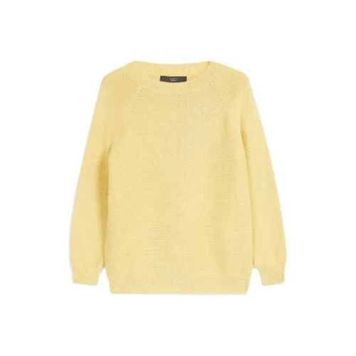 WEEKEND MaxMara Желтые Женские Свитеры