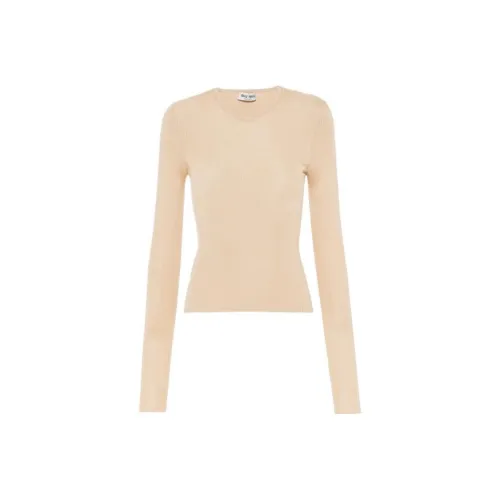 MIU MIU Верблюжий Женские Свитеры