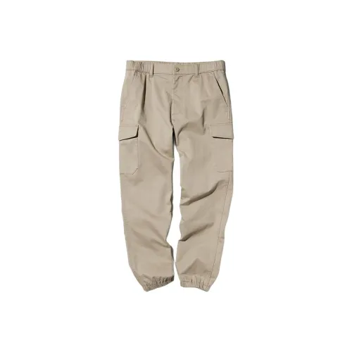 UNIQLO Повседневные брюки Мужские Темно-бежевые