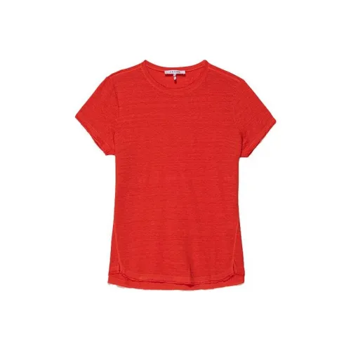 Рамка SS23 T Рубашка Женская Оранжевая Красная